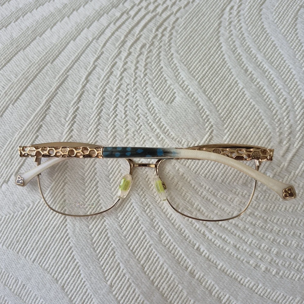 Coco Song Women's Eyeglasses CV174 Little Mary Bronze Col. 4 53/16/140 NEW